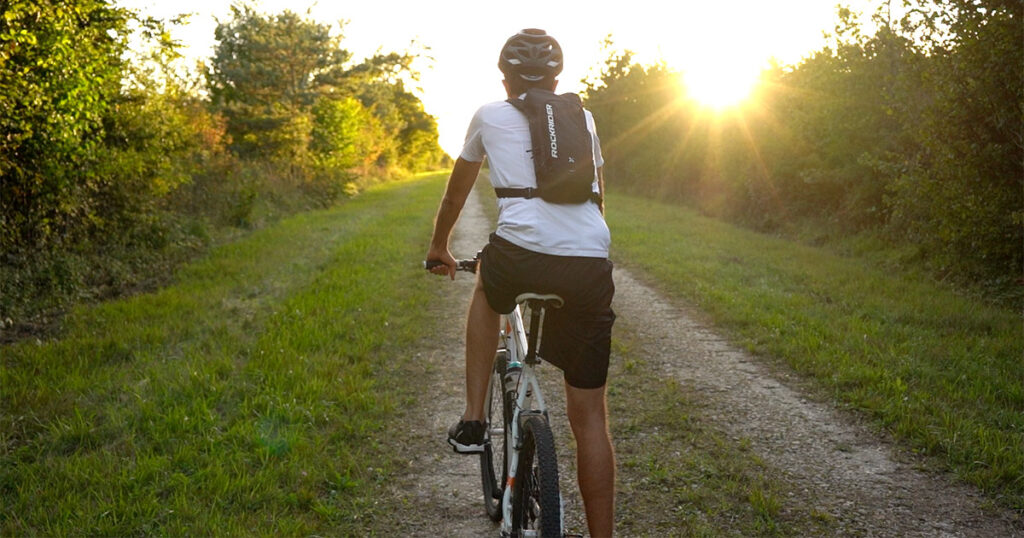Sortie vélo autour d'Aulnay de Saintonge